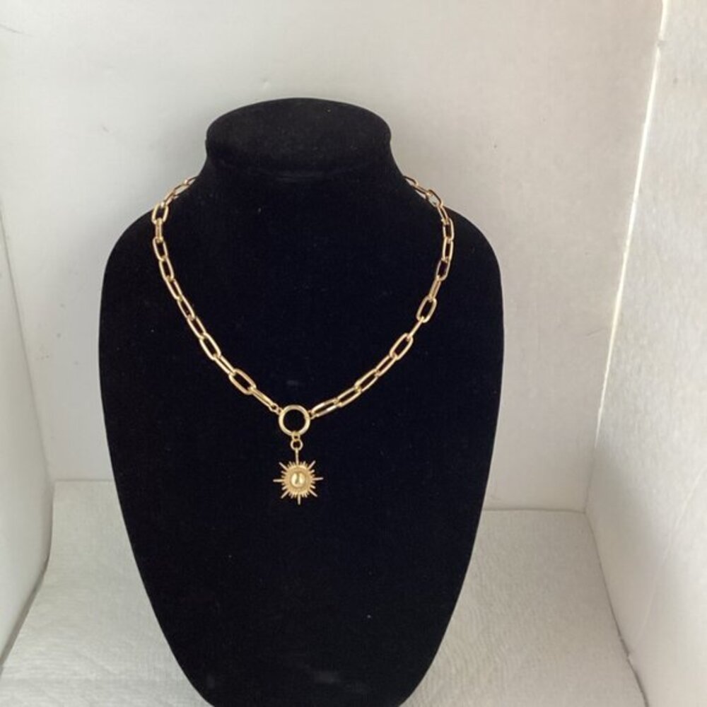 SIMLA STATMENT MINIMAL COLLAR NECKLACE